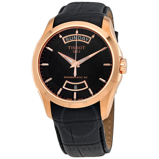 TISSOTCouturier Automatic Black Dial Watch T0354073605101Item No. T035.407.36.051.01