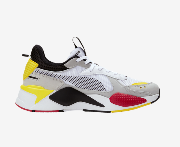 White/Red/Yellow / size: 8.5