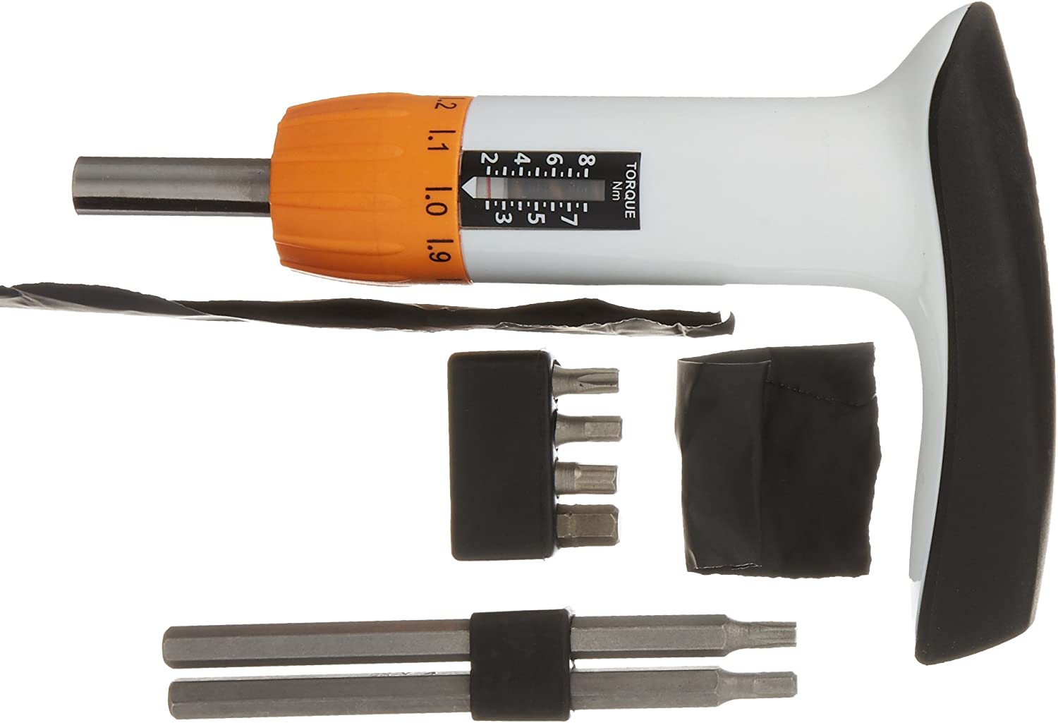 CDI Torque Products TorqControl TLA28NM Screwdriver, 2-8 Nm, 1/4-Inch Hex Magnetic Bit Shank with 6 Bits