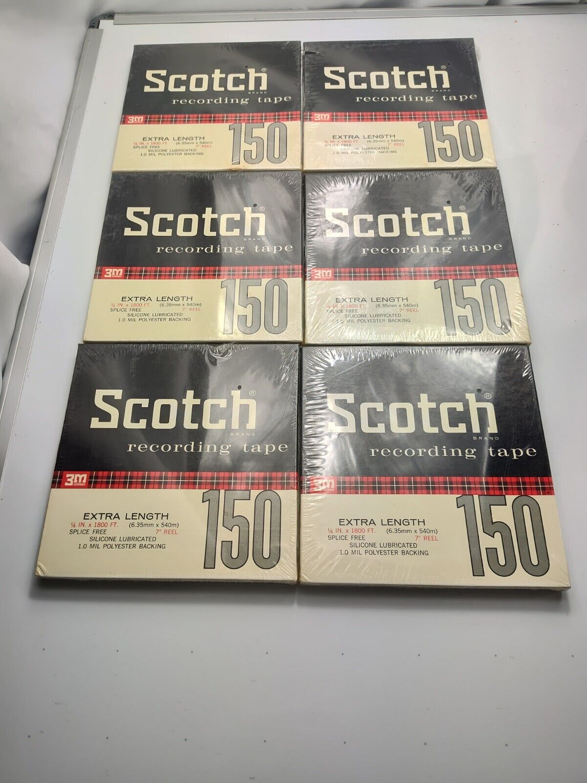 Scotch Brand recording tape extra length 150 3m company