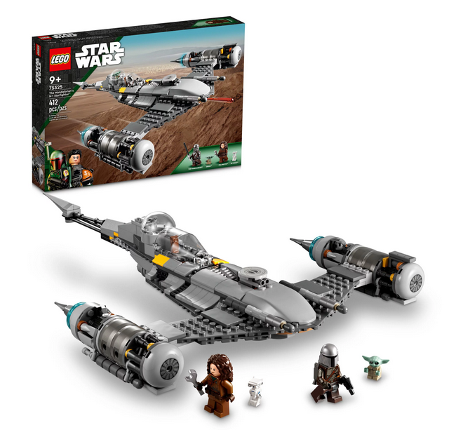 LEGO Star Wars: The Book of Boba Fett The Mandalorian’s N-1 Starfighter 75325 Building Kit
