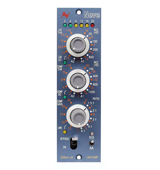 AMS Neve 2264ALB 500 Series Compressor / Limiter Module 2010s - Blue