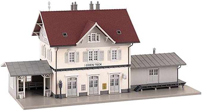 110145 Faller HO Scale 1:87 Kit of Owen Train Station - New 2021